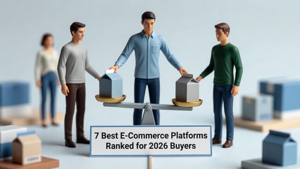 7 Best E-Commerce Platforms Ranked for 2026 Buyers - ecommerce tool comparison
